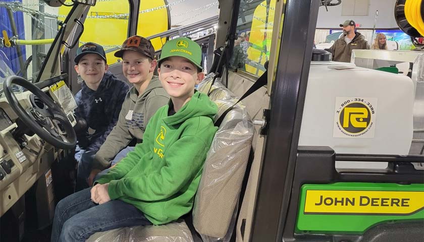 Fun Young Visitors at Southern Farm Show in Raleigh