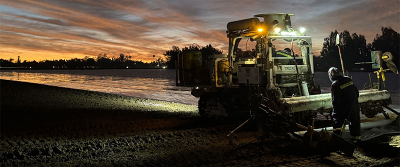 TriCal is Up Early and Ready to Work