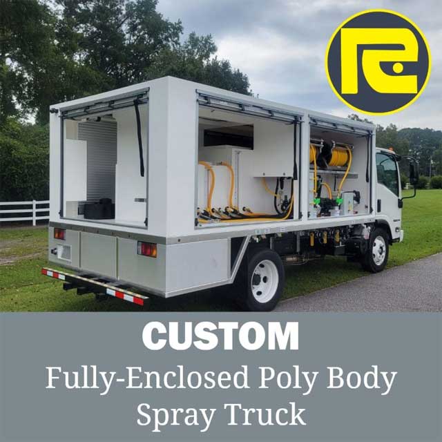 Fully Customizable Spray Trucks