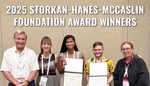 2025 Storkan-Hanes-McCaslin Research Foundation Award!