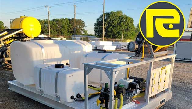 Reddick’s Multi-Tank 300/100/50 Combo Poly Skid Sprayer