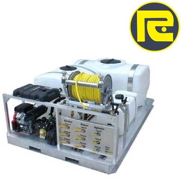 Multi-Tank 300/100/50 Combo Poly Skid Sprayers