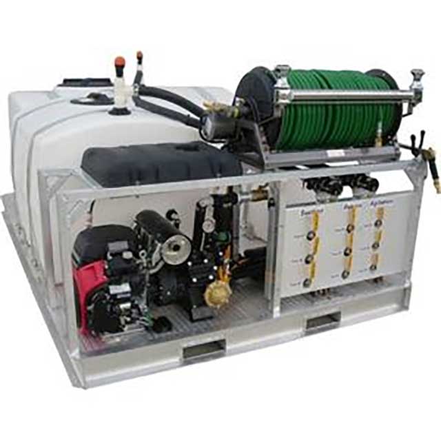 Multi-Tank 300/100/50 Combo Poly Skid Sprayers