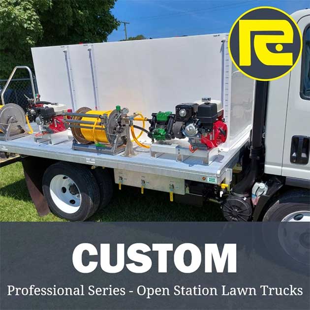 Professional Series Open Station Lawn Trucks