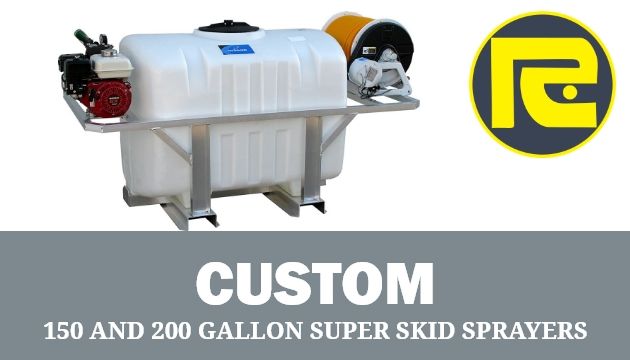 Reddick’s 150 and 200 Gallon Super Skid Sprayers