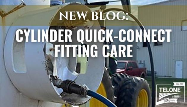 Cylinder Quick-Connect Fitting Care 